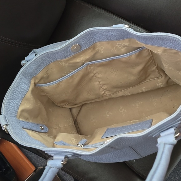 Cole Haan Light Blue Tote Bag - Picture 4 of 7